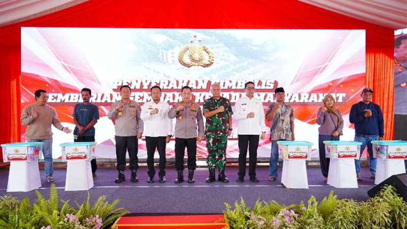 Kapolri Pimpin Groundbreaking Asrama Polresta Samarinda